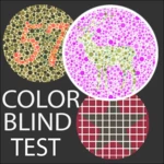 color blindness test: ishihara android application logo